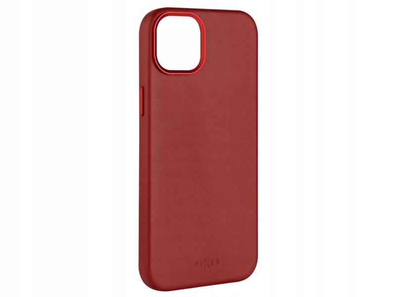 Etui Fixed MagLeather MagSafe do Apple iPhone 16 Plus Czerwony
