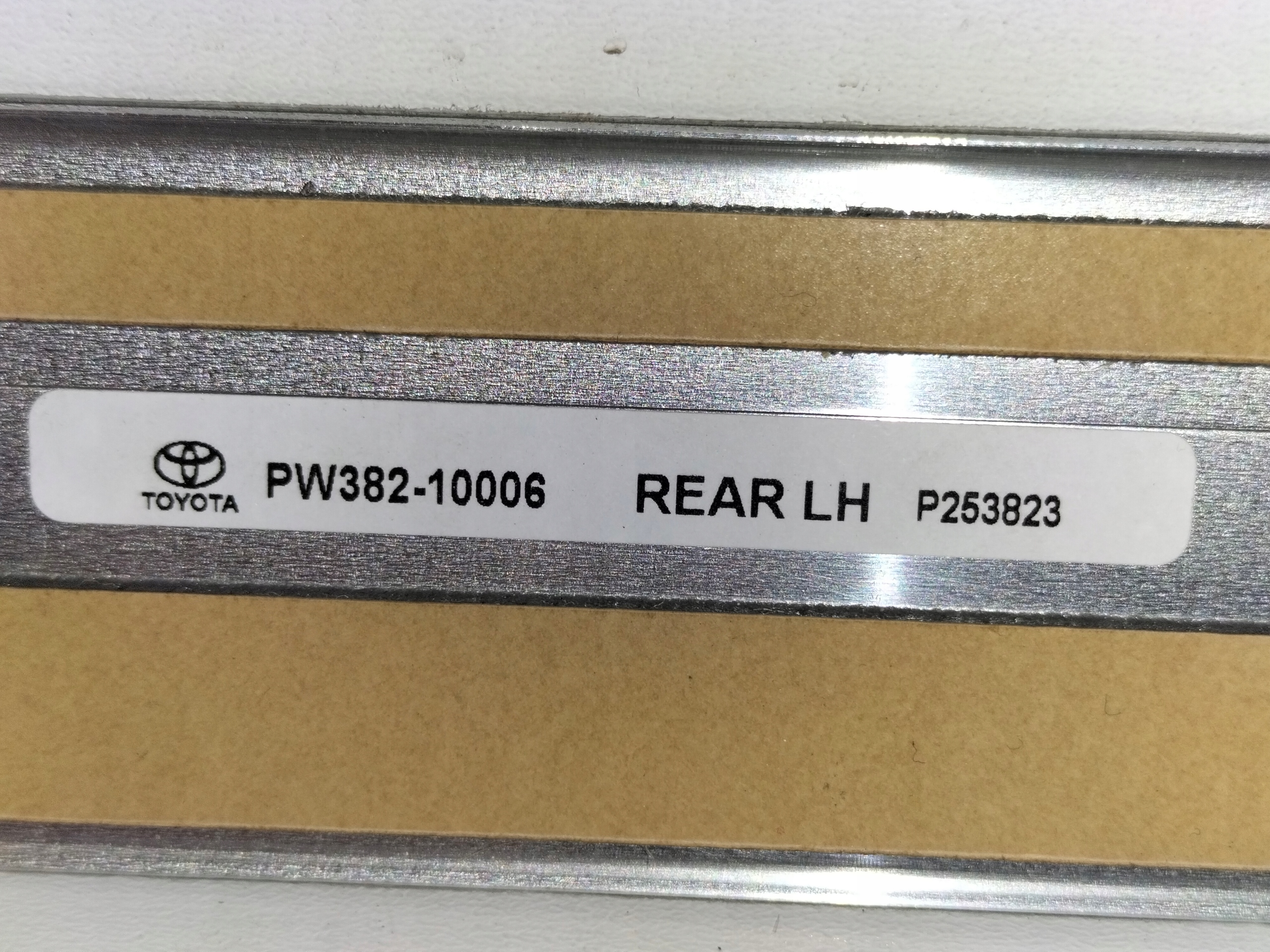 cap moulding threshold rear rear part left TOYOTA CHR C-HR II 23