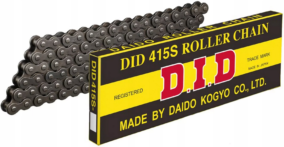 ŁAŃCUCH DID 415S 118 OGNIW motorynka komar kadet !