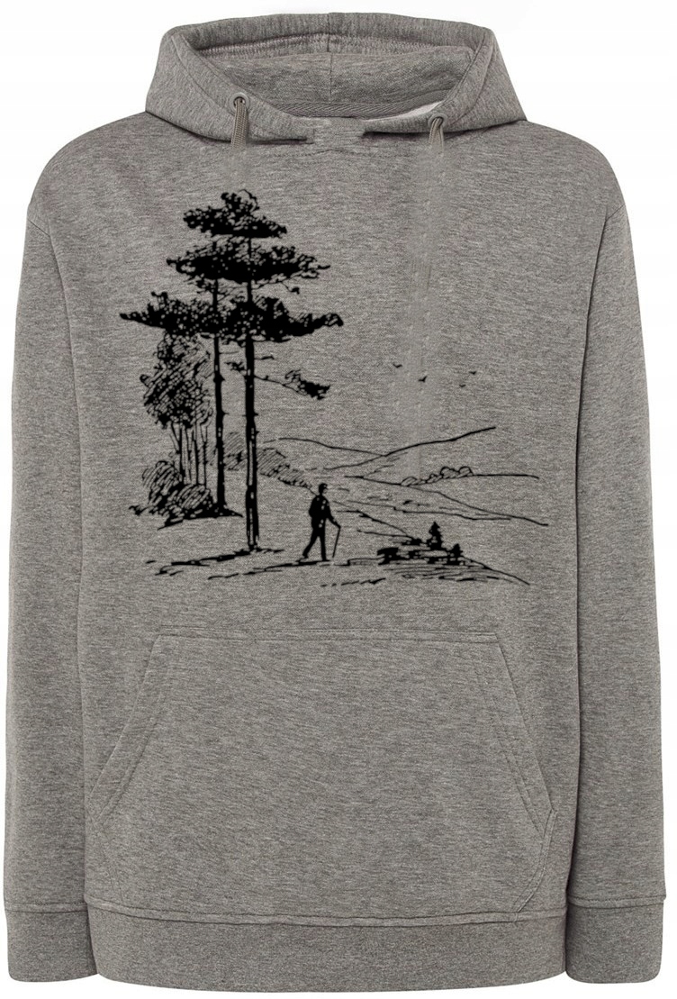 Pánská mikina s potiskem Turistika Hiking vel. 3XL