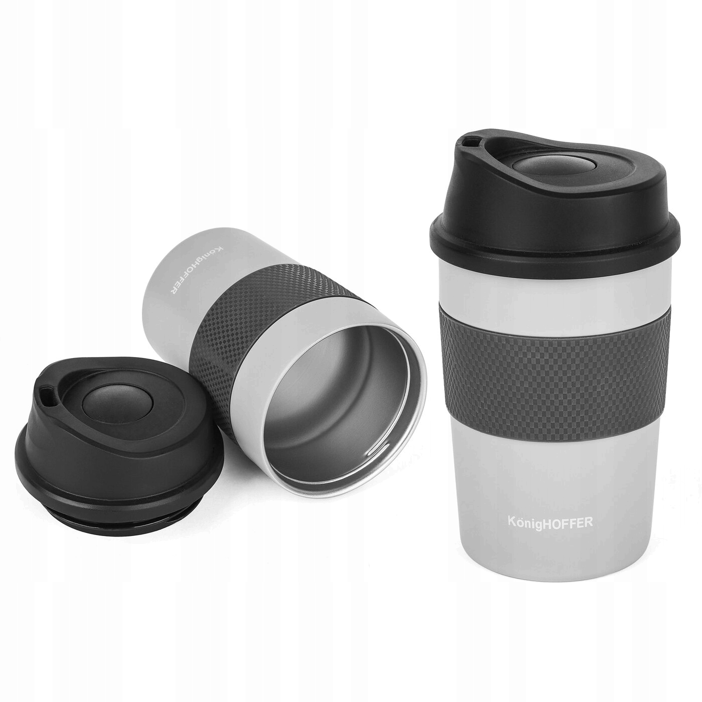 Kubek termiczny termos szary Konighoffer Elliot