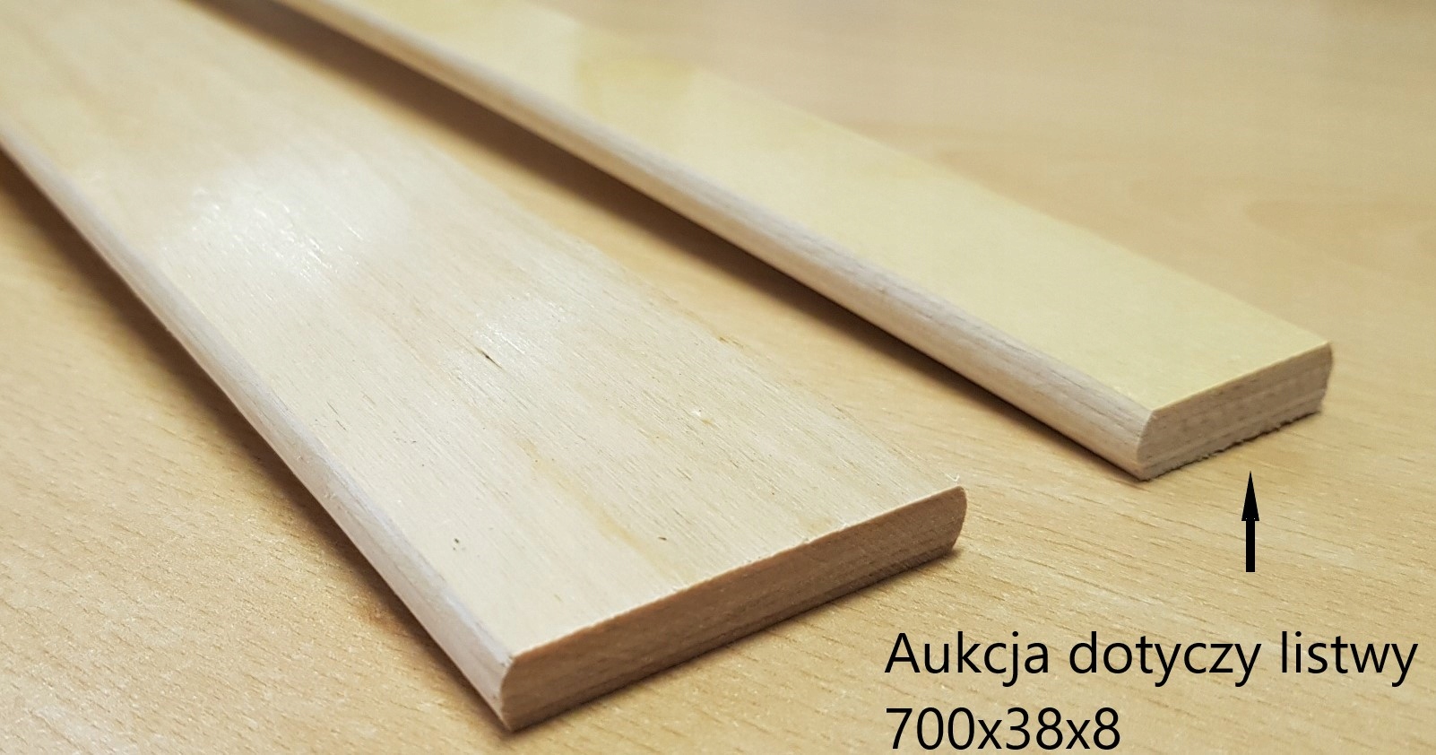 

Listwy sprężynujące wąskie 700x38x8 do stelaży