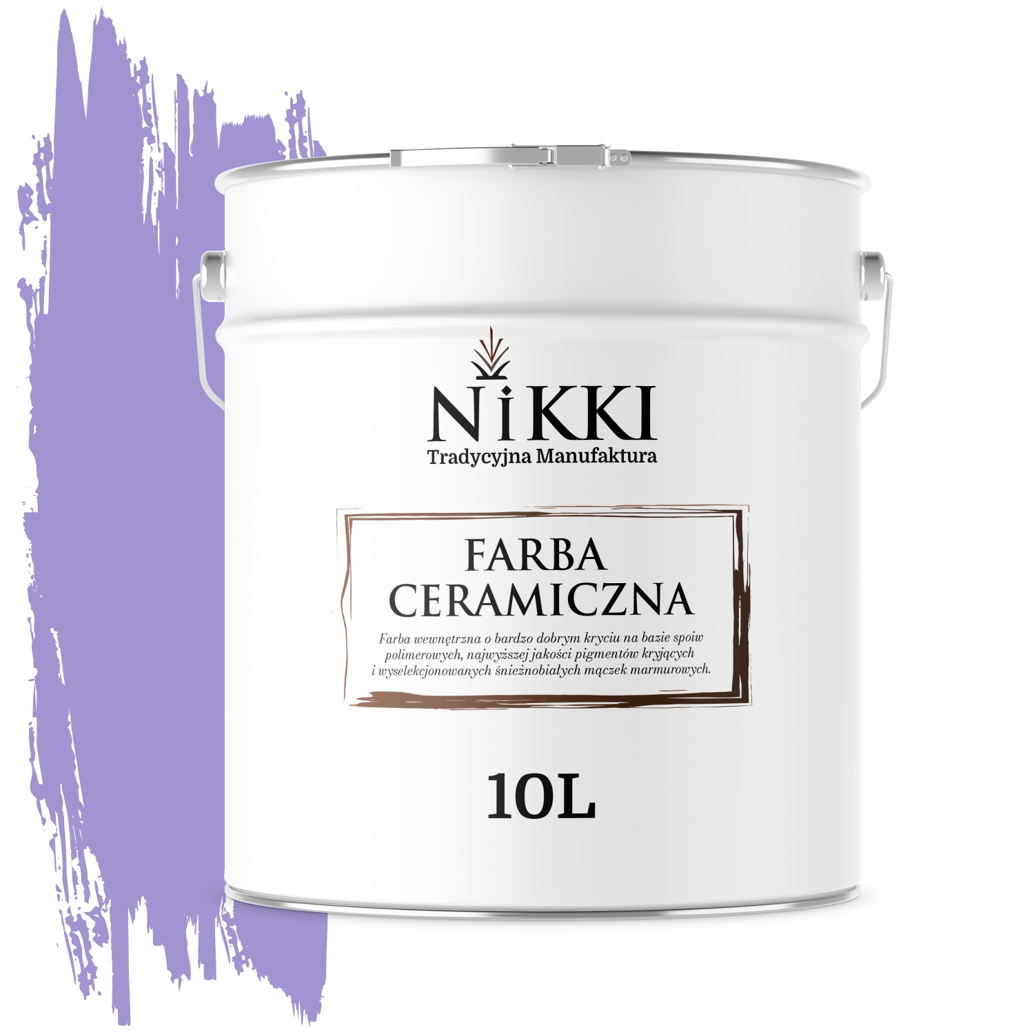 Keramická Farba Na Steny Farba Fialová H2733 Hlboká Matná Na Steny 10 L