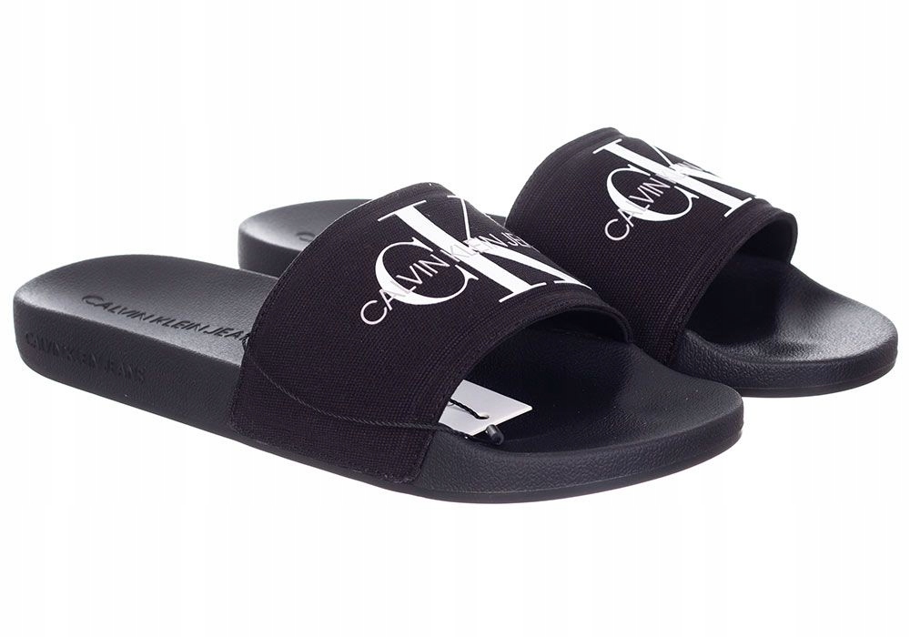 

Calvin Klein Klapki Męskie Monogram Black r. 43