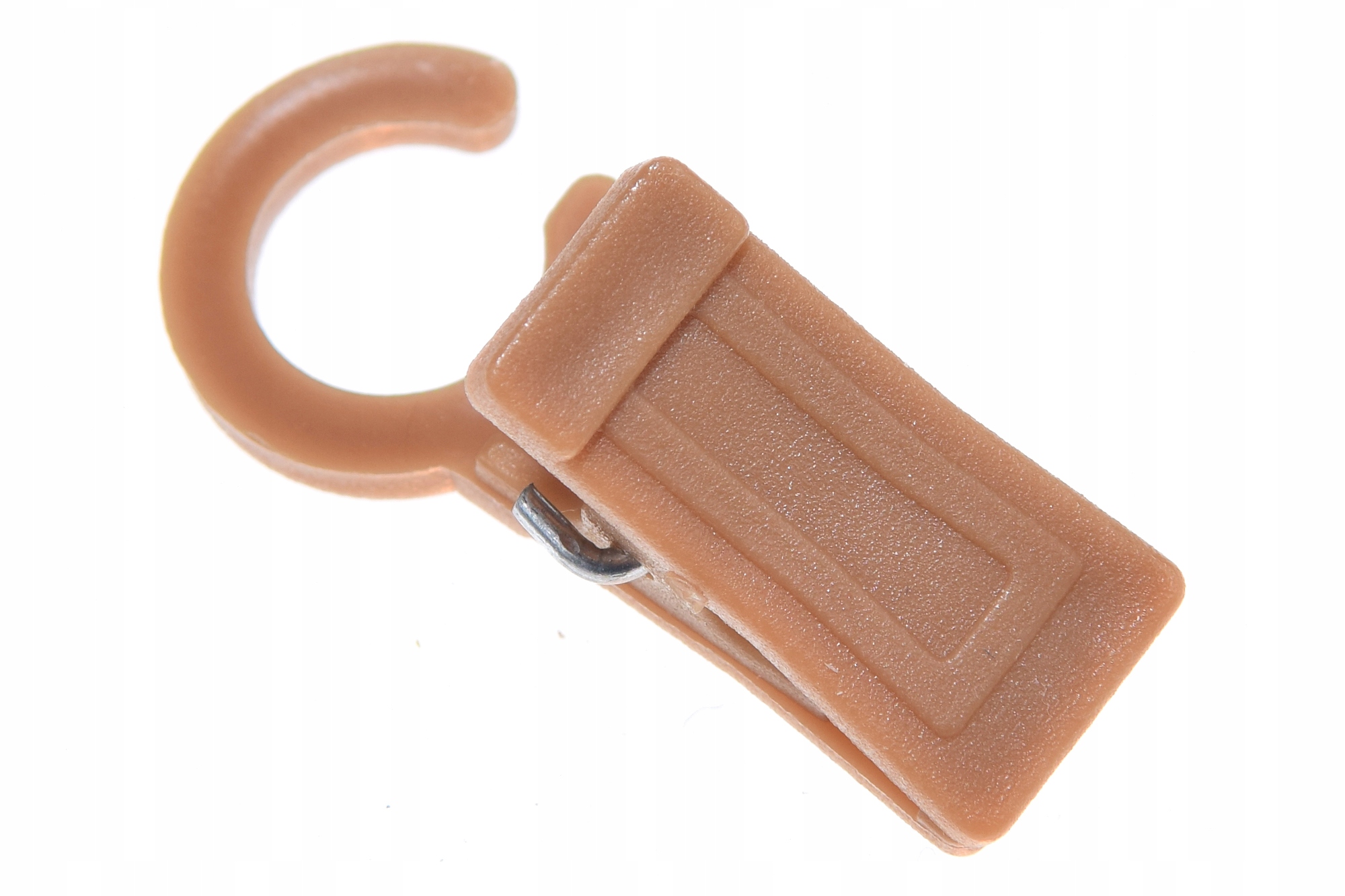 Žabky na drevené záclonové tyče silná žabka na záclony a závesy 1000 ks Dub