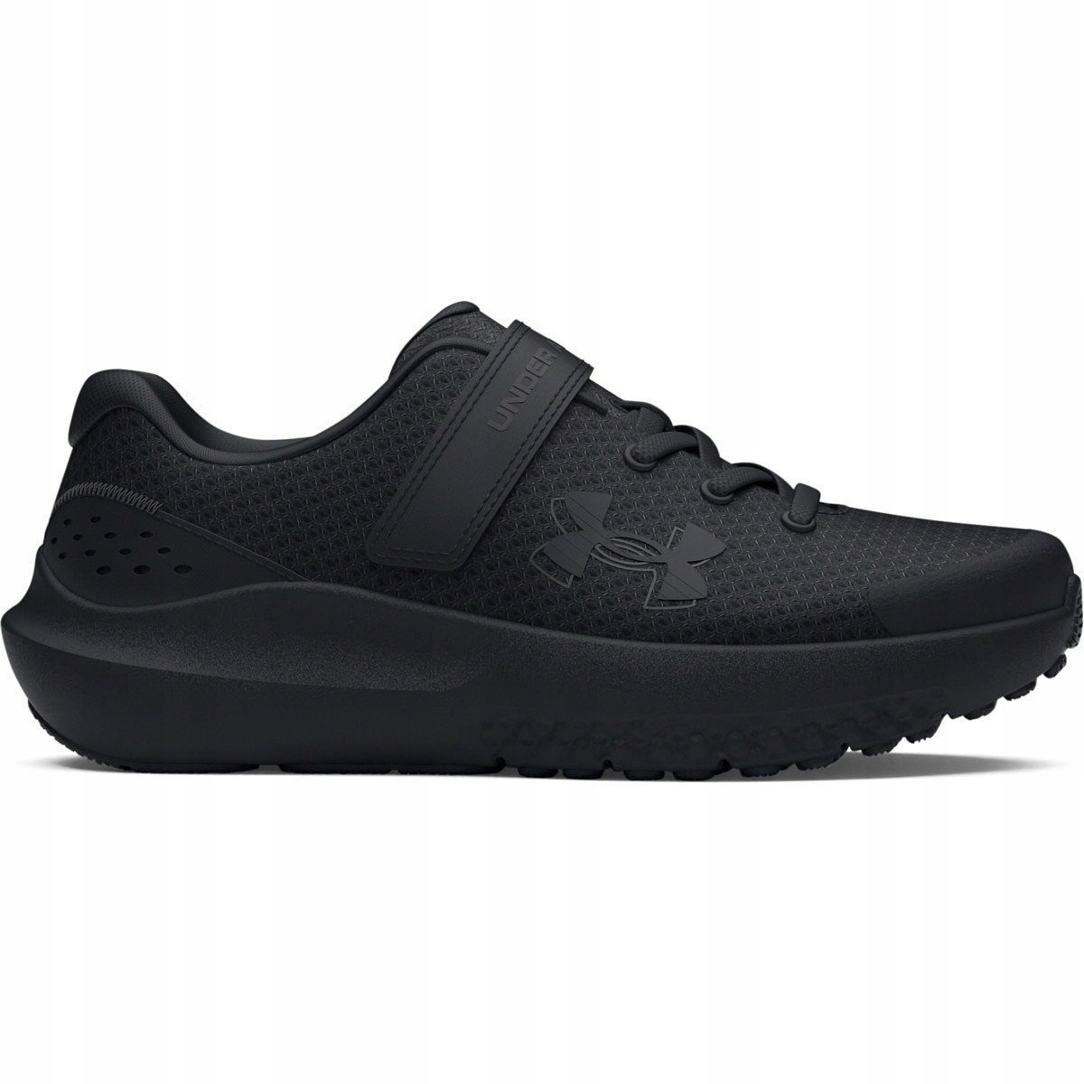 Chłopięce buty do biegania Under Armour Ua Bps Surge 4 Ac 30 Czarny