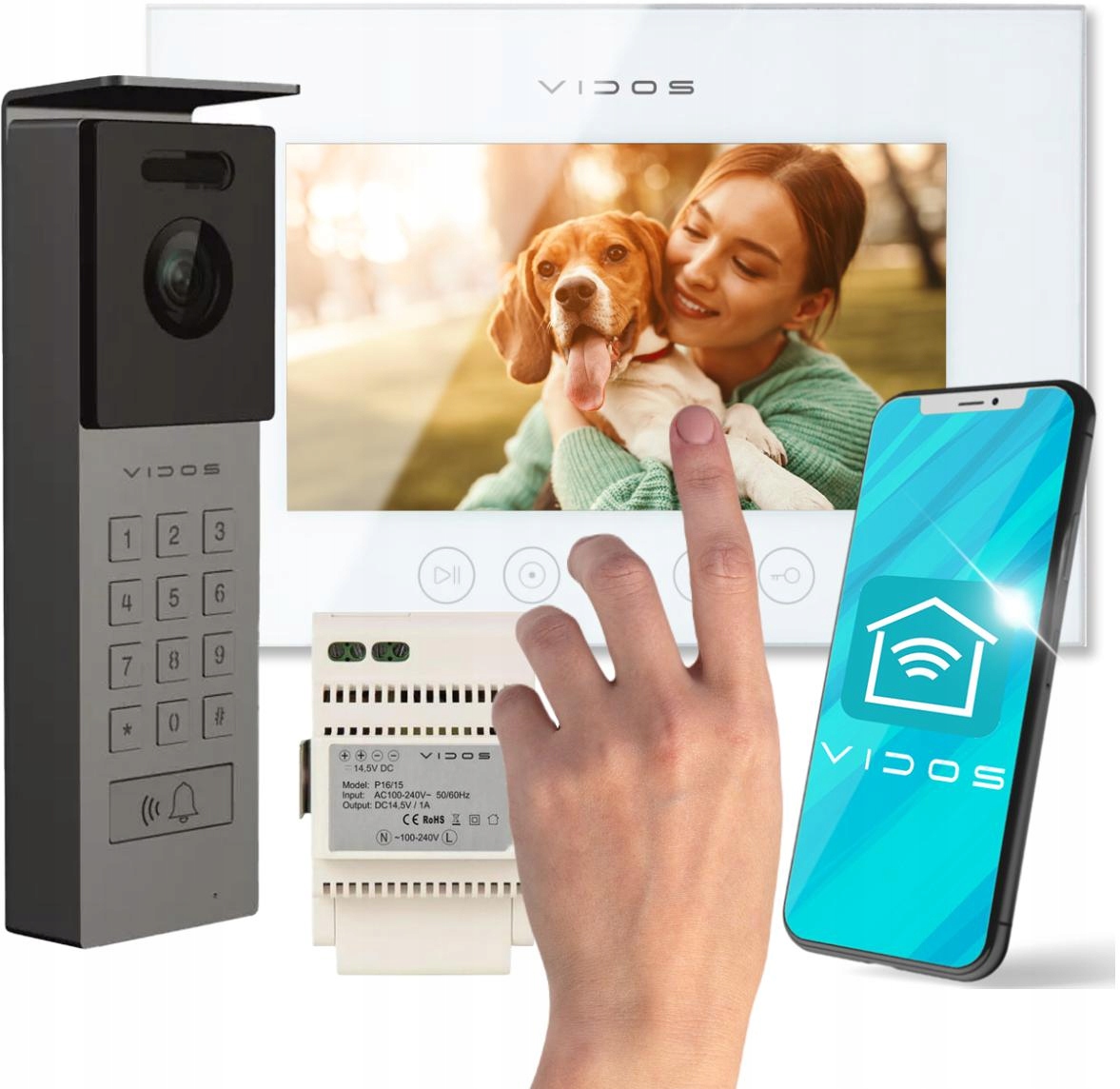 Videovrátnik Vidos X M11W-X/S12D Model X166