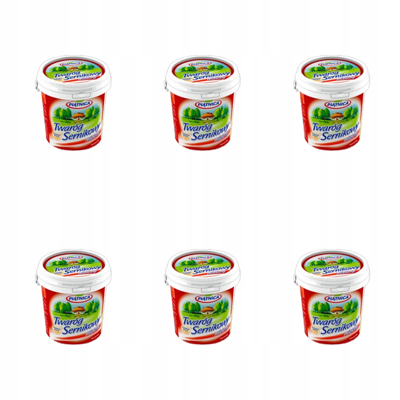 Tvarohový tvaroh Mletý Piątnica 1 kg X6