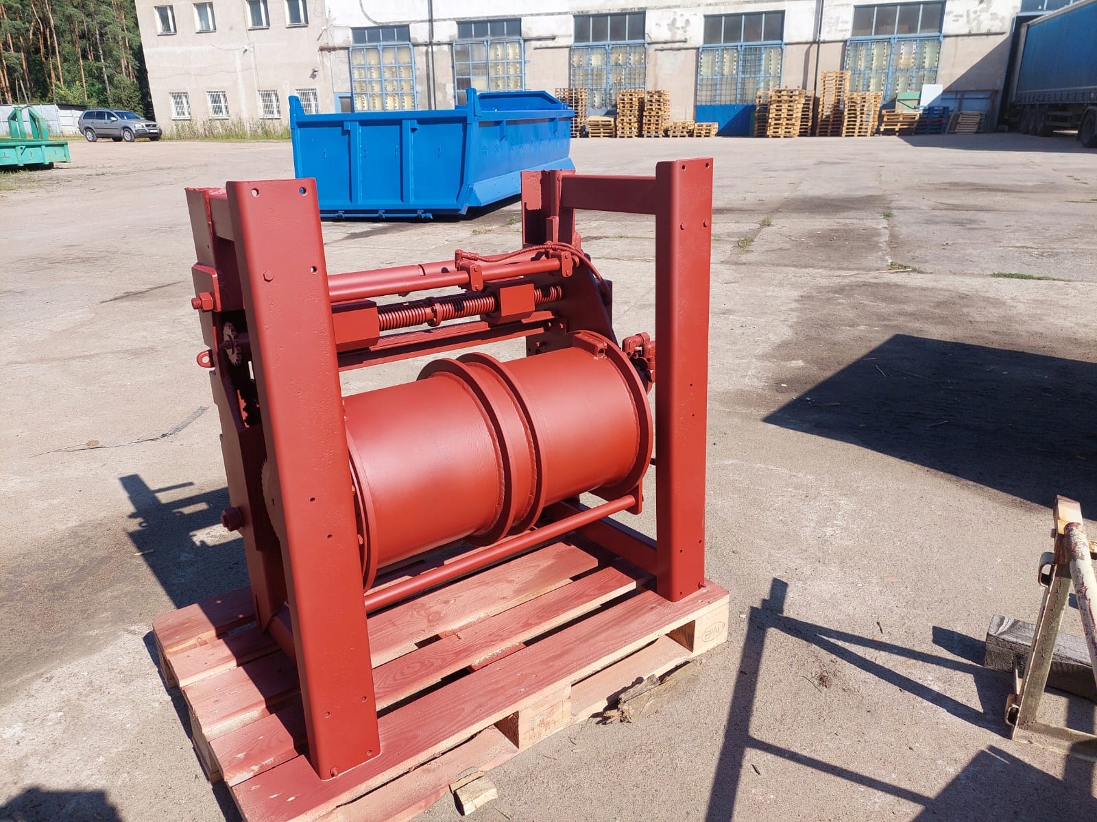 Wciągarka hydrauliczna - duża wymiar bębna 700mm