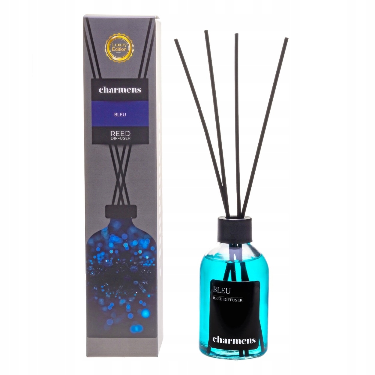 Charmens Luxury Edition Reed Diffuser vonné tyčinky Bleu 110ml