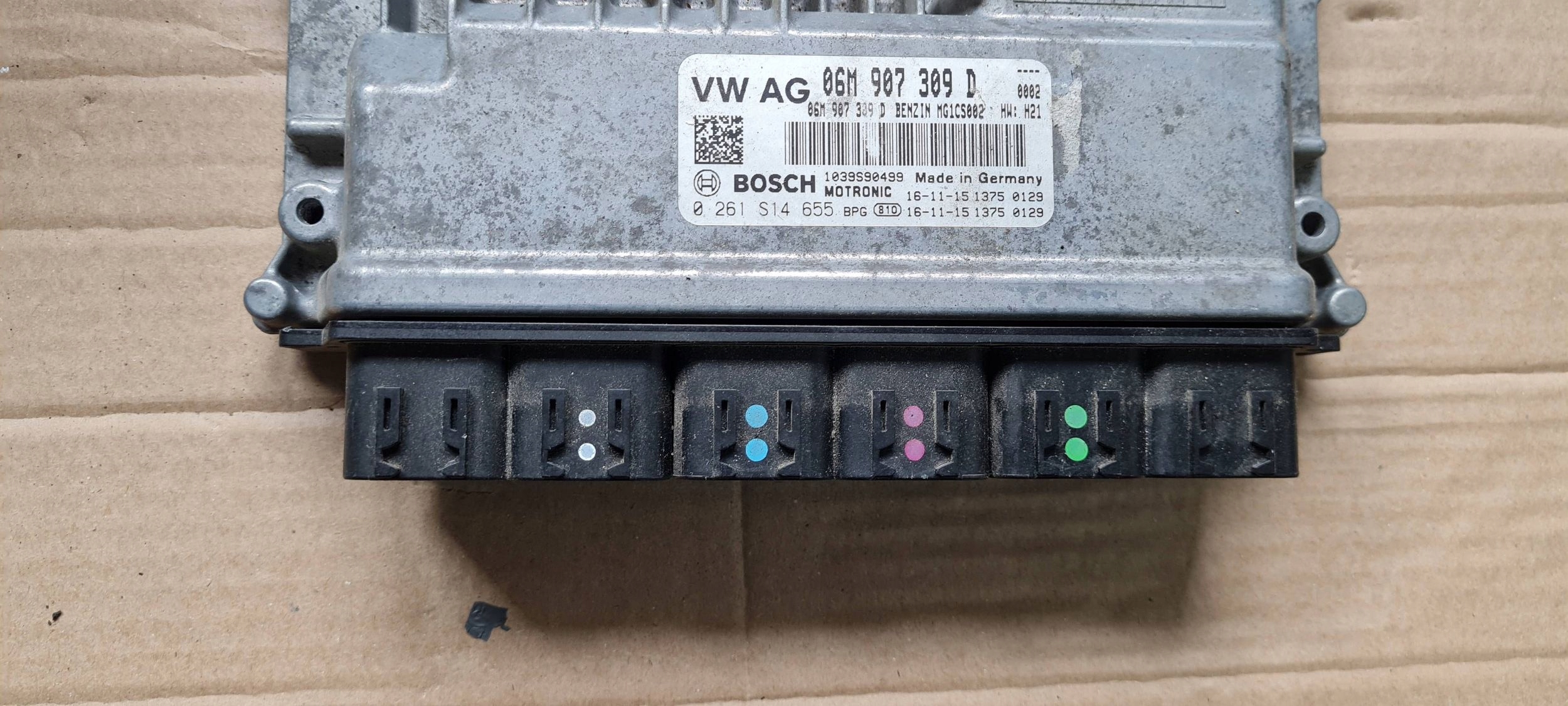 S4 B9 8W A4 computer control unit of the engine 3.0 TFSI CWG ECU 06M907309D S5 8W