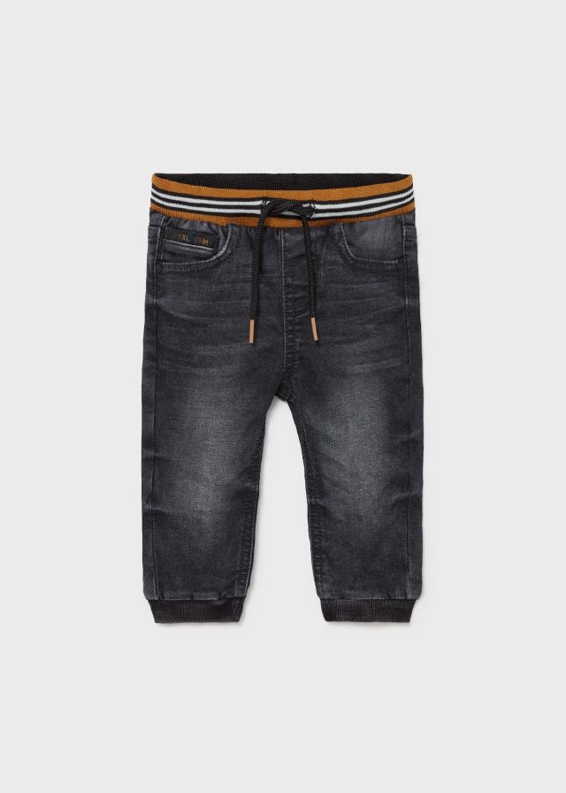 

Mayoral 2534 Spodnie Joggery Jeans na gumce r.74
