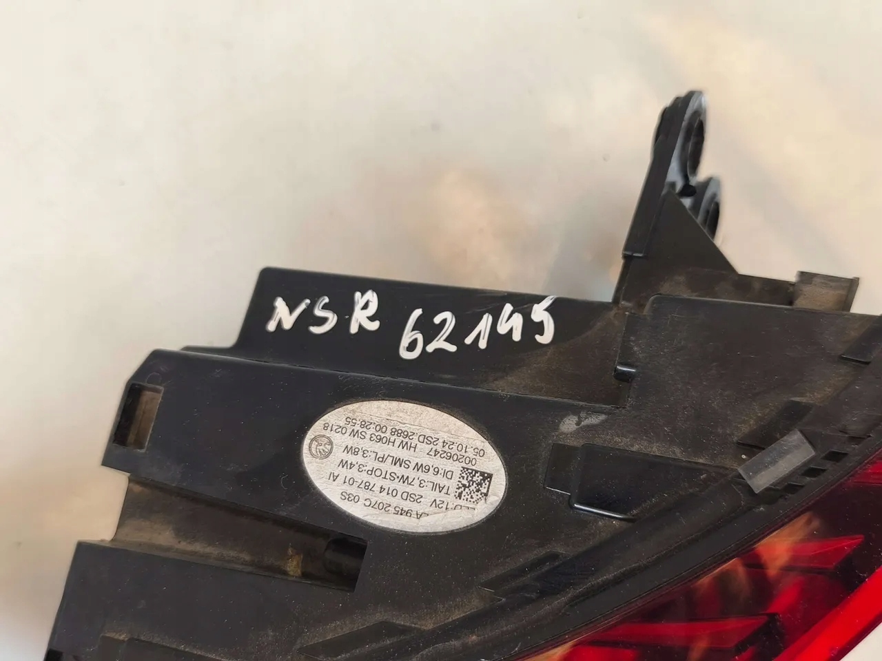 SKODA ENYAQ IV 2024 левый фонарь