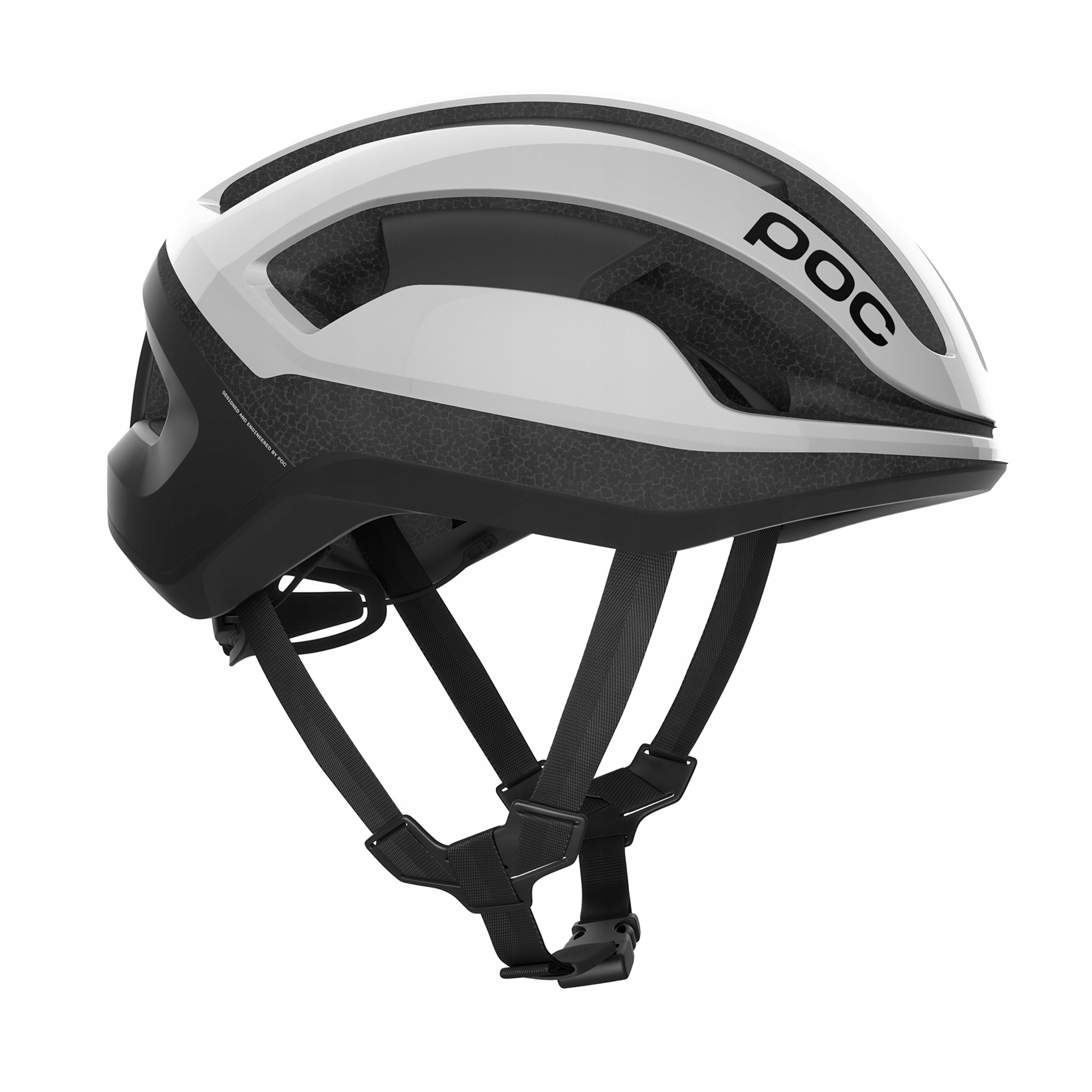 Cyklistická přilba Poc Omne Lite hydrogen white/uranium black matt