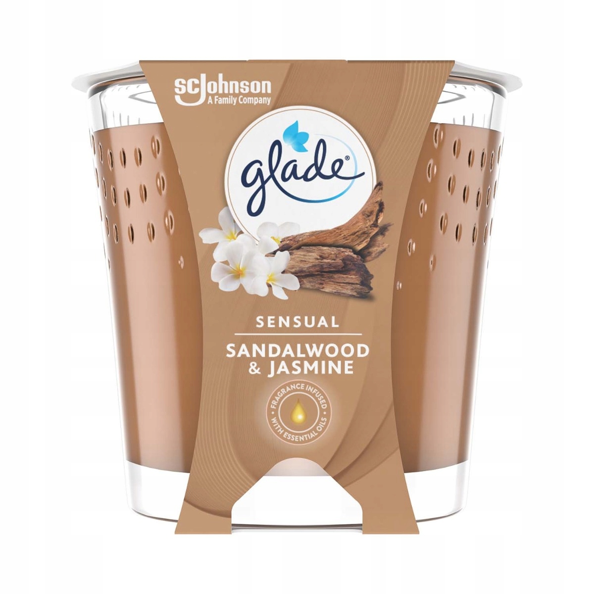 

Glade Świeca Zapachowa Sensual Sandalwood, Jasmine