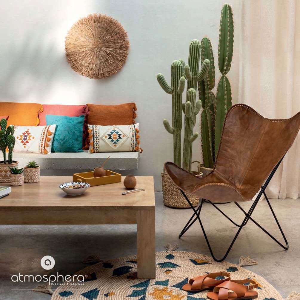 DYWAN OKRĄGŁY Z FRĘDZLAMI BOHO STYL ETNO WZÓR 90cm Rodzaj płaskotkany