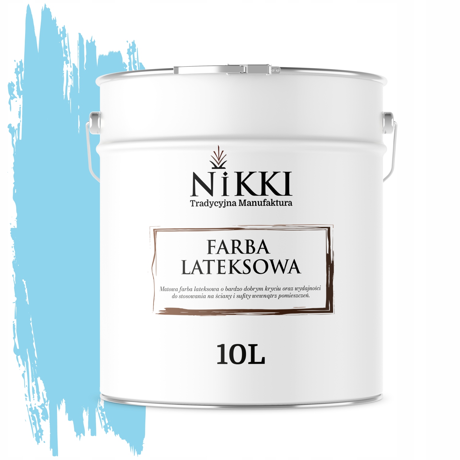 Barva Světle Modrá H0361 10L Matná Na Stěnu