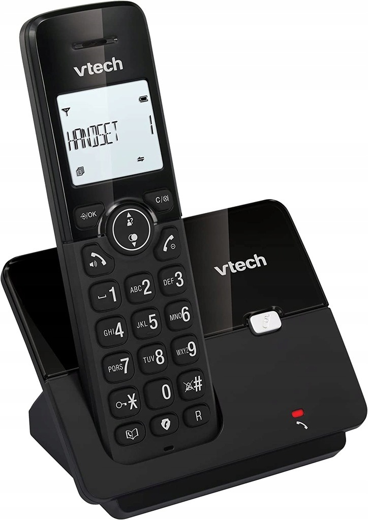 Telefon bezprzewodowy Vtech CS2000 Czarny Stan opakowania oryginalne