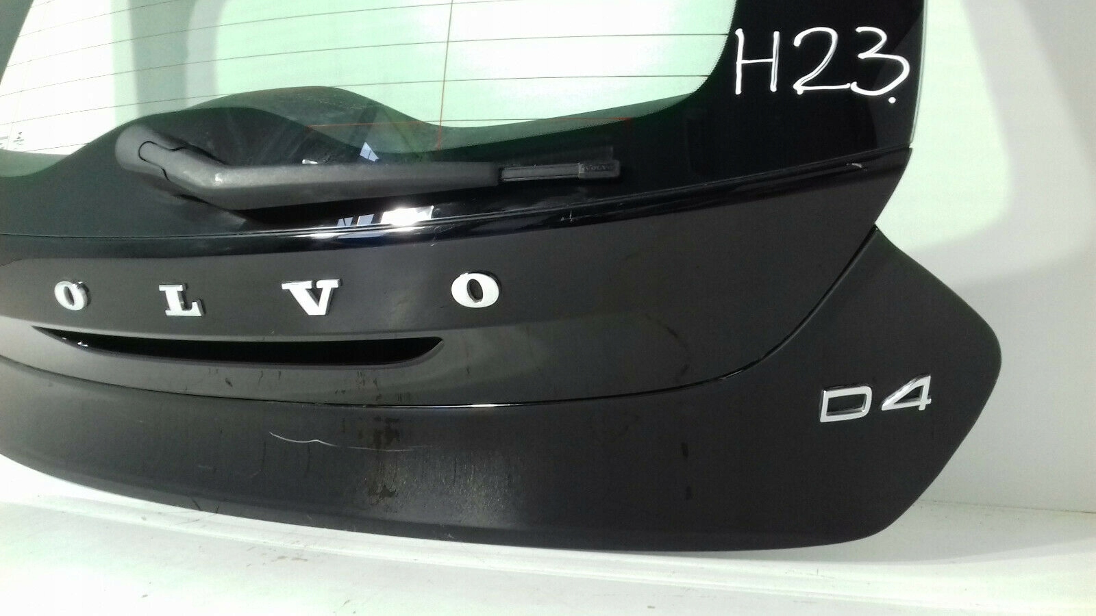 rear trunk door VOLVO V40 black 2013 (H23)