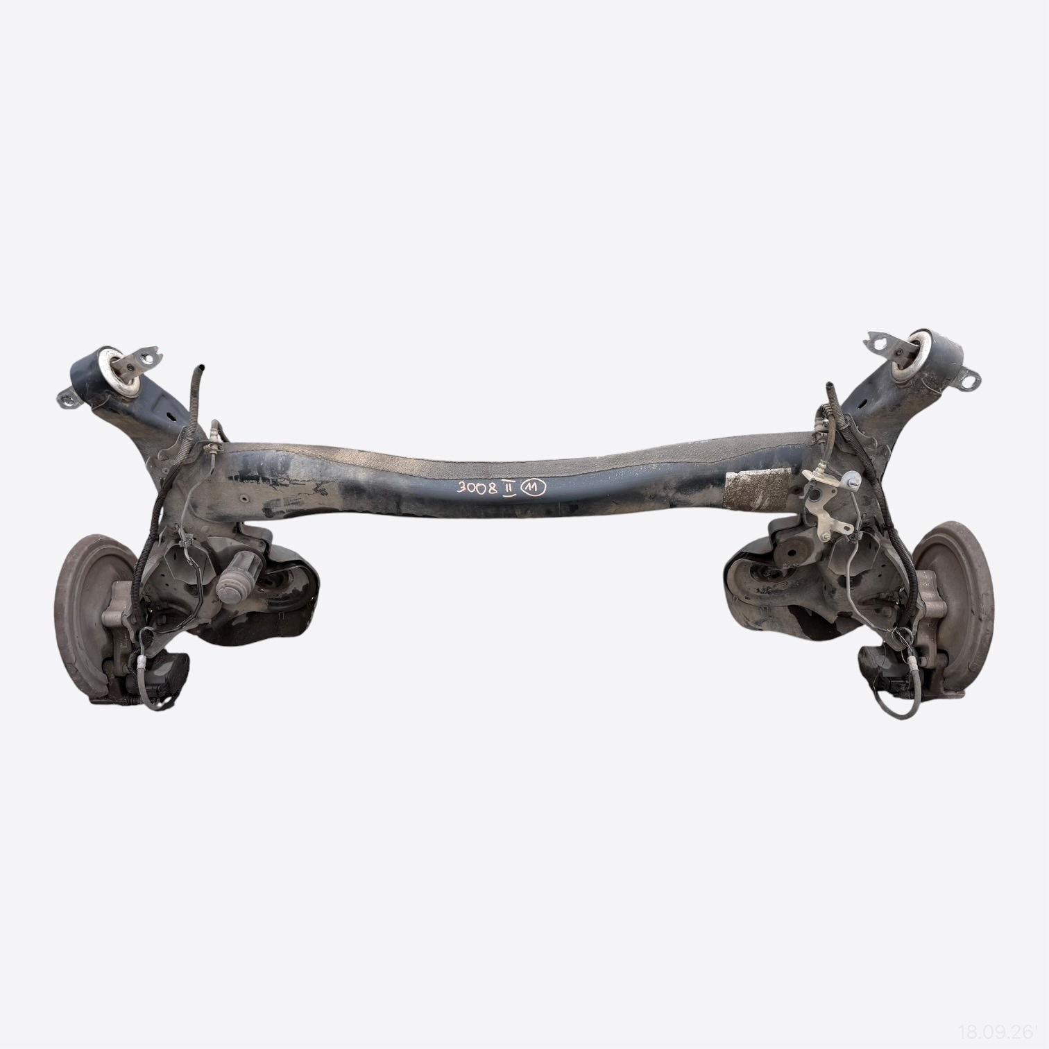 suspension beam axis rear complete PEUGEOT 3008 II discs