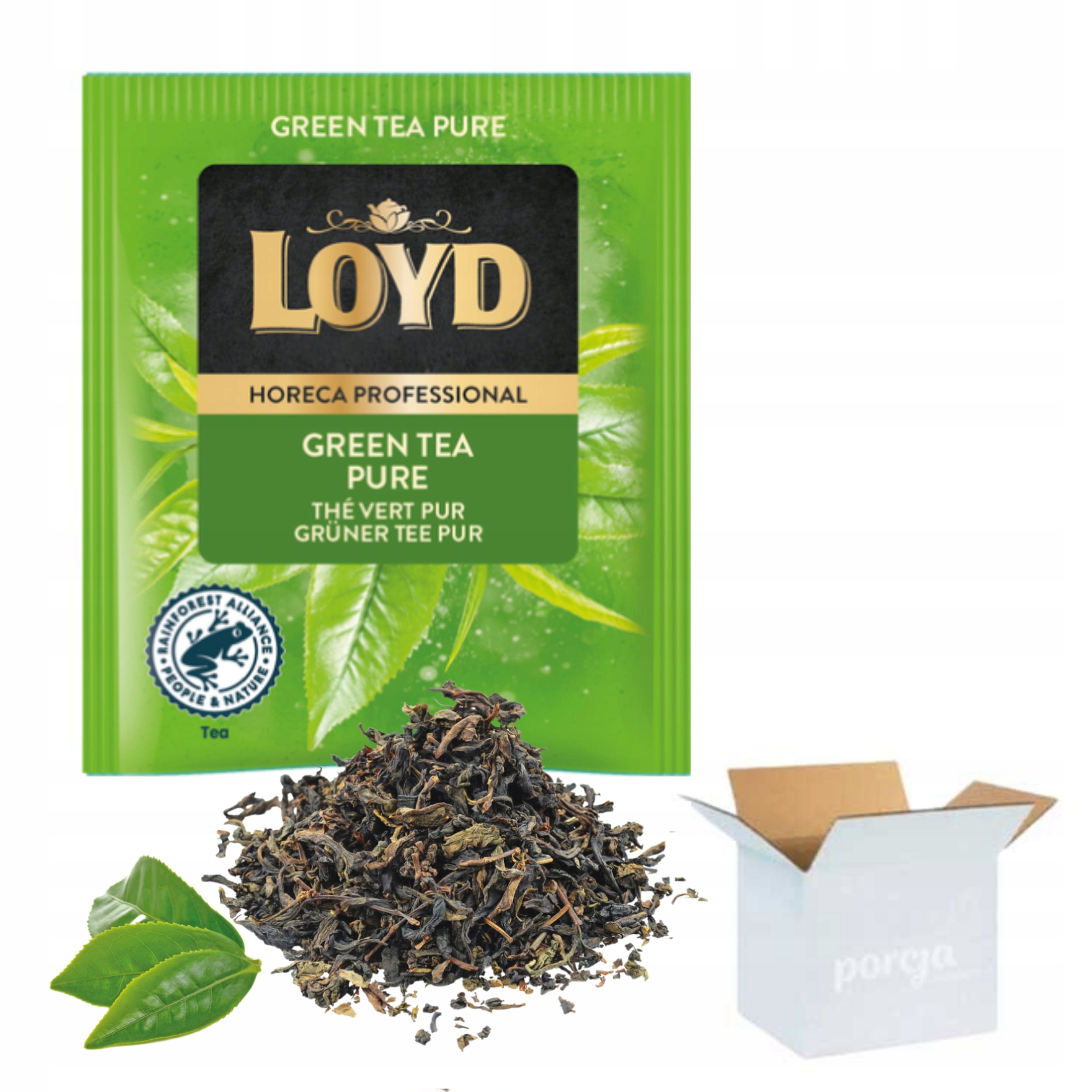 Herbata Loyd Green zielona w saszetkach 1,7g x 500 szt