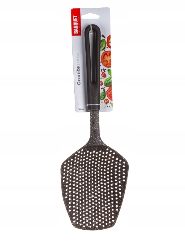 

Łyżka cedzakowa Granite 36cm Banquet