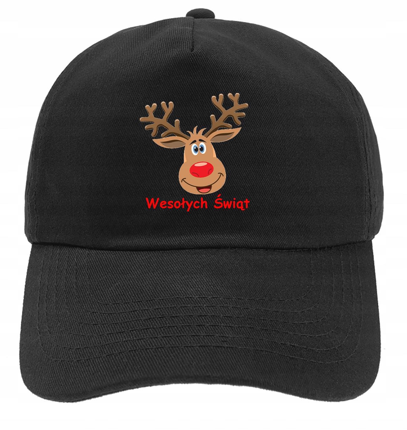 

Czapka Świąteczna Mikołaj Renifer Święta