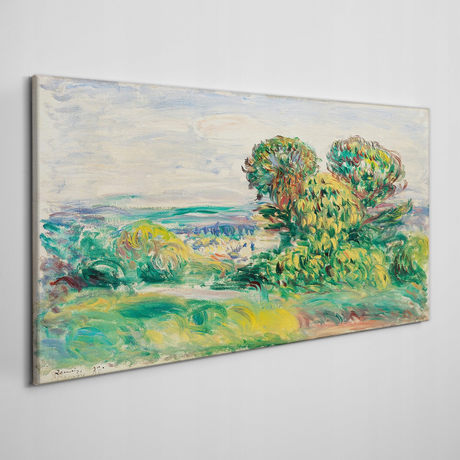 

Foto-obraz na ramie płótno Las krajobraz 120x60 cm