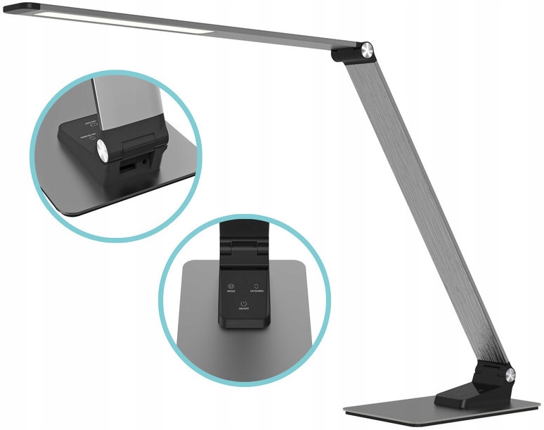 

Lampa biurkowa Modern Aluminium Panel Dotykowy Usb