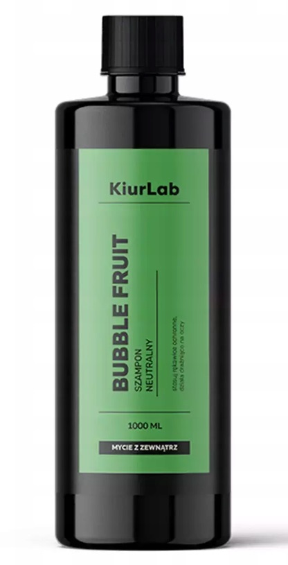 KIURLAB BUBBLE FRUIT 1L skoncentrowany neutralny szampon do mycia auta