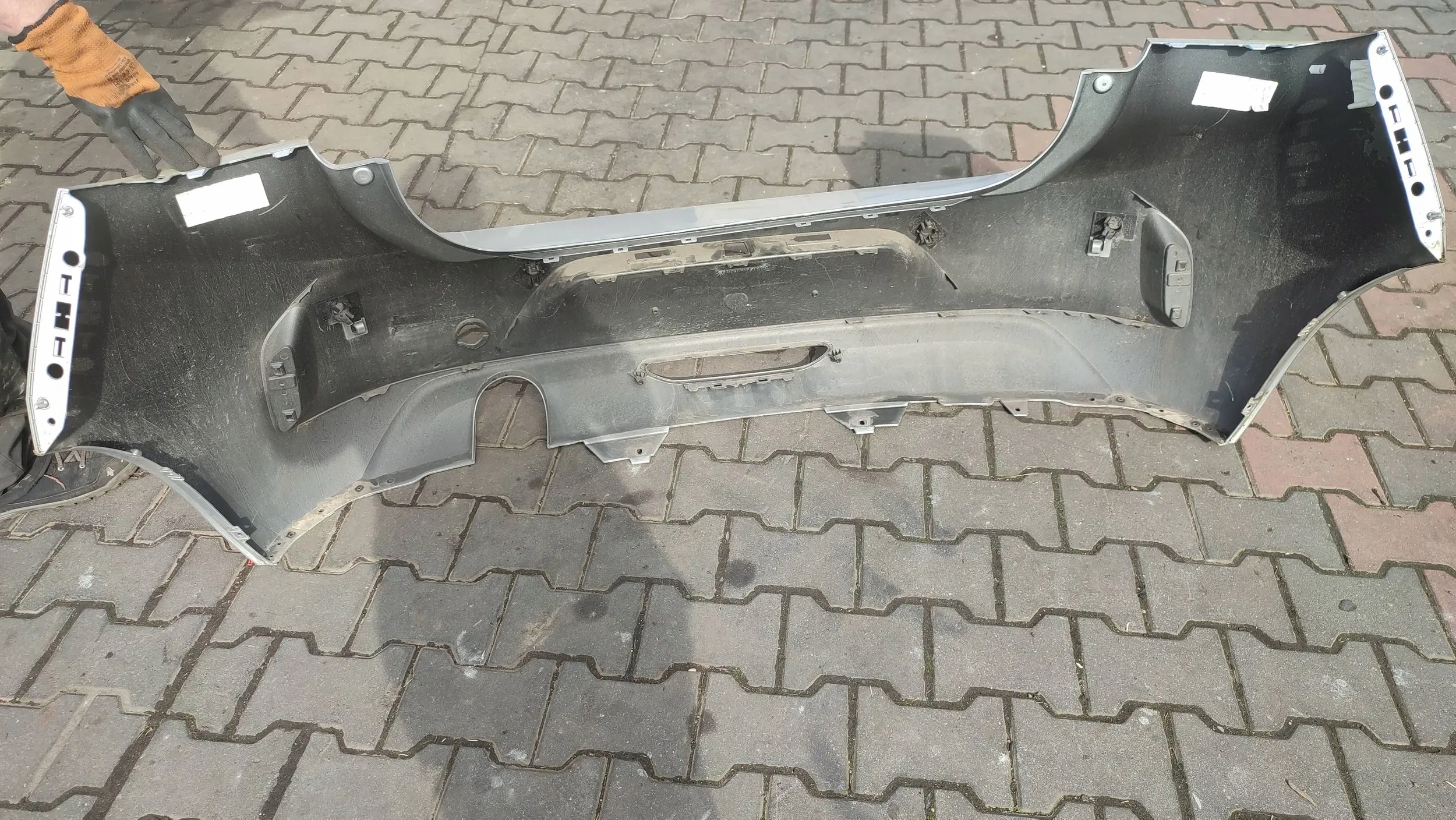 Opel Corsa F 2022 bumper rear part