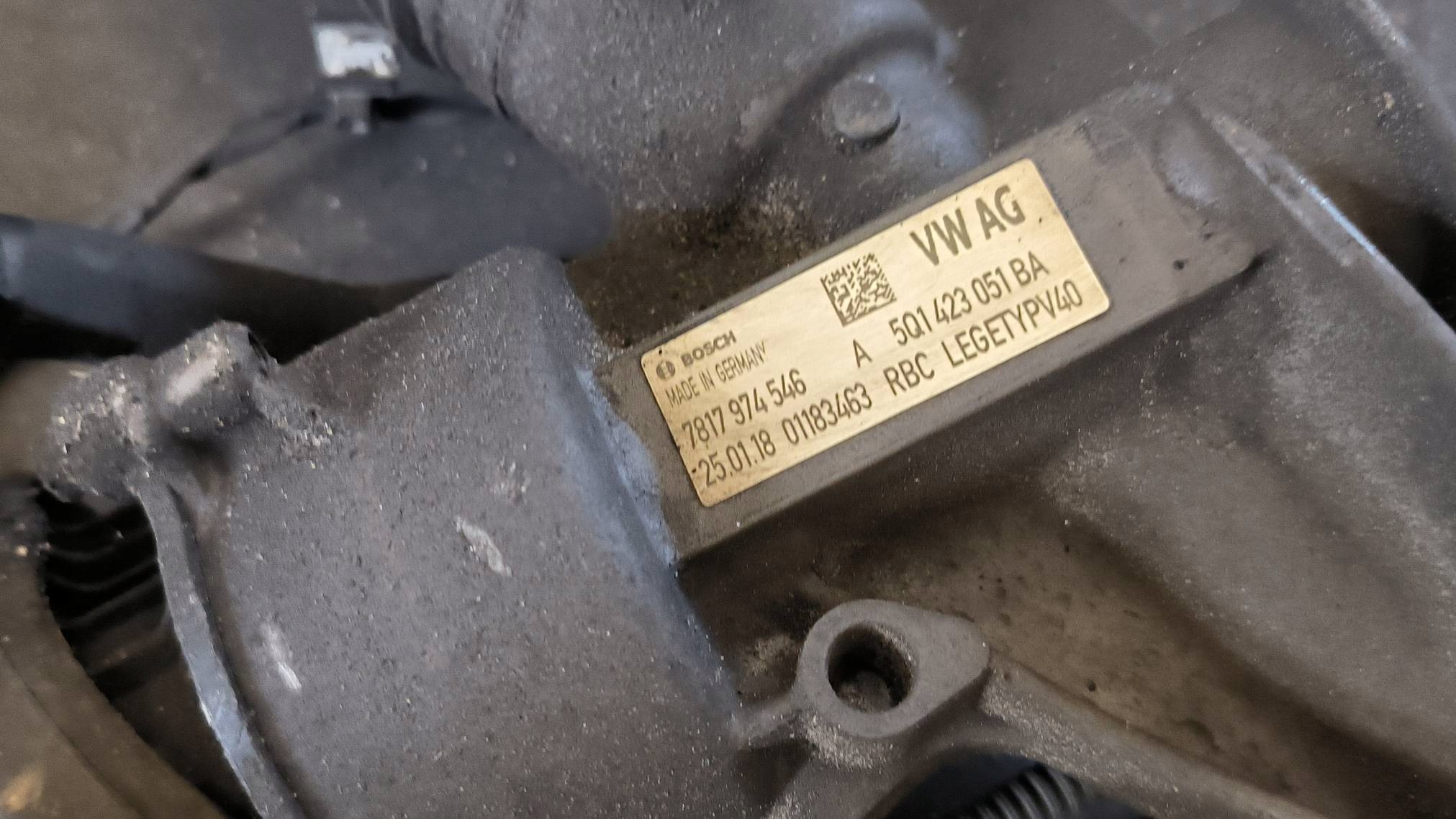 control 5Q0909144AA VOLKSWAGEN GOLF VII LIFT