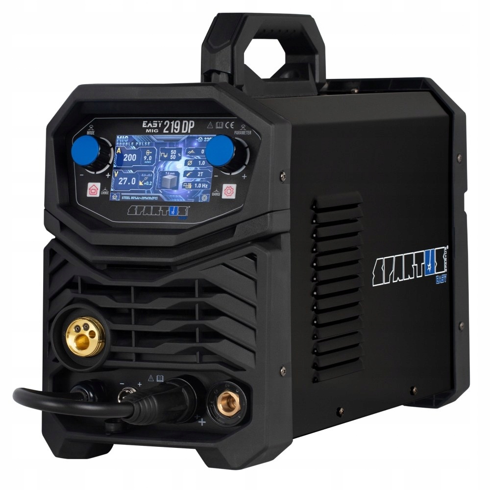 Migomat Spartus EasyMIG 219 Puls 4T 230V Mig Tig Mma podajnik 4 rolkowy 4R