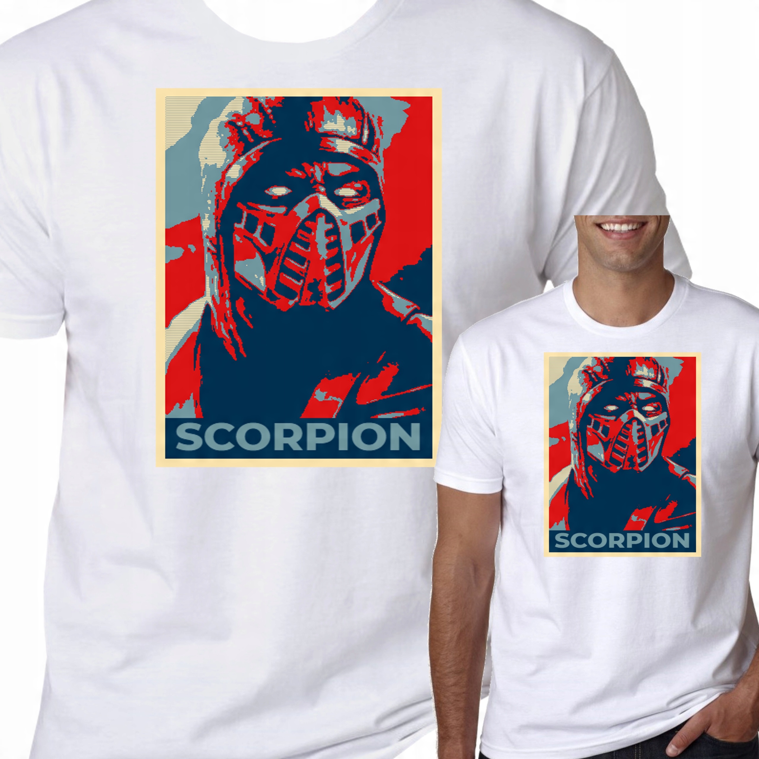 

T-Shirt Koszulka Mortal Kombat Scorpion L 1193
