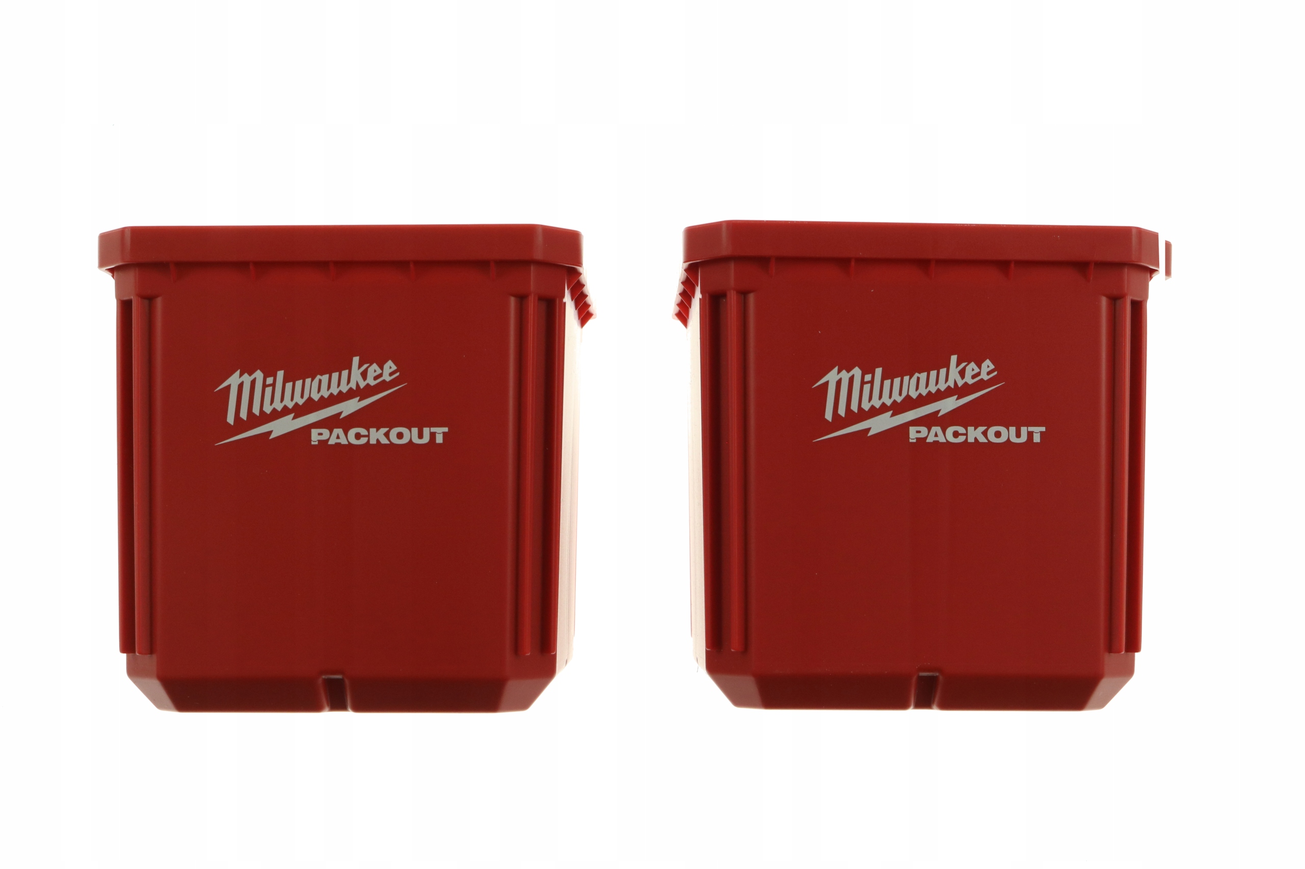 Pojemnik Z Tworzywa Sztucznego Z Tacką 10X10CM 2SZT Packout Milwaukee