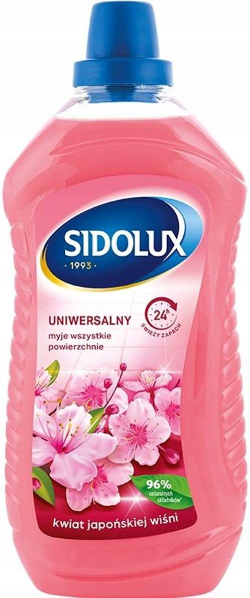 

Sidolux Uniwesalny Płyn Do Podłóg Kwiat Wiśni 1L