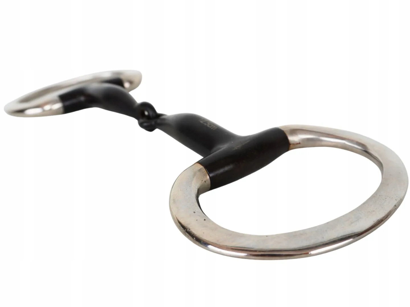 Wędzidło oliwkowe pojedynczo łamane pełne Black Steel Balotade 12,5 cm Kod producenta 5905378171121