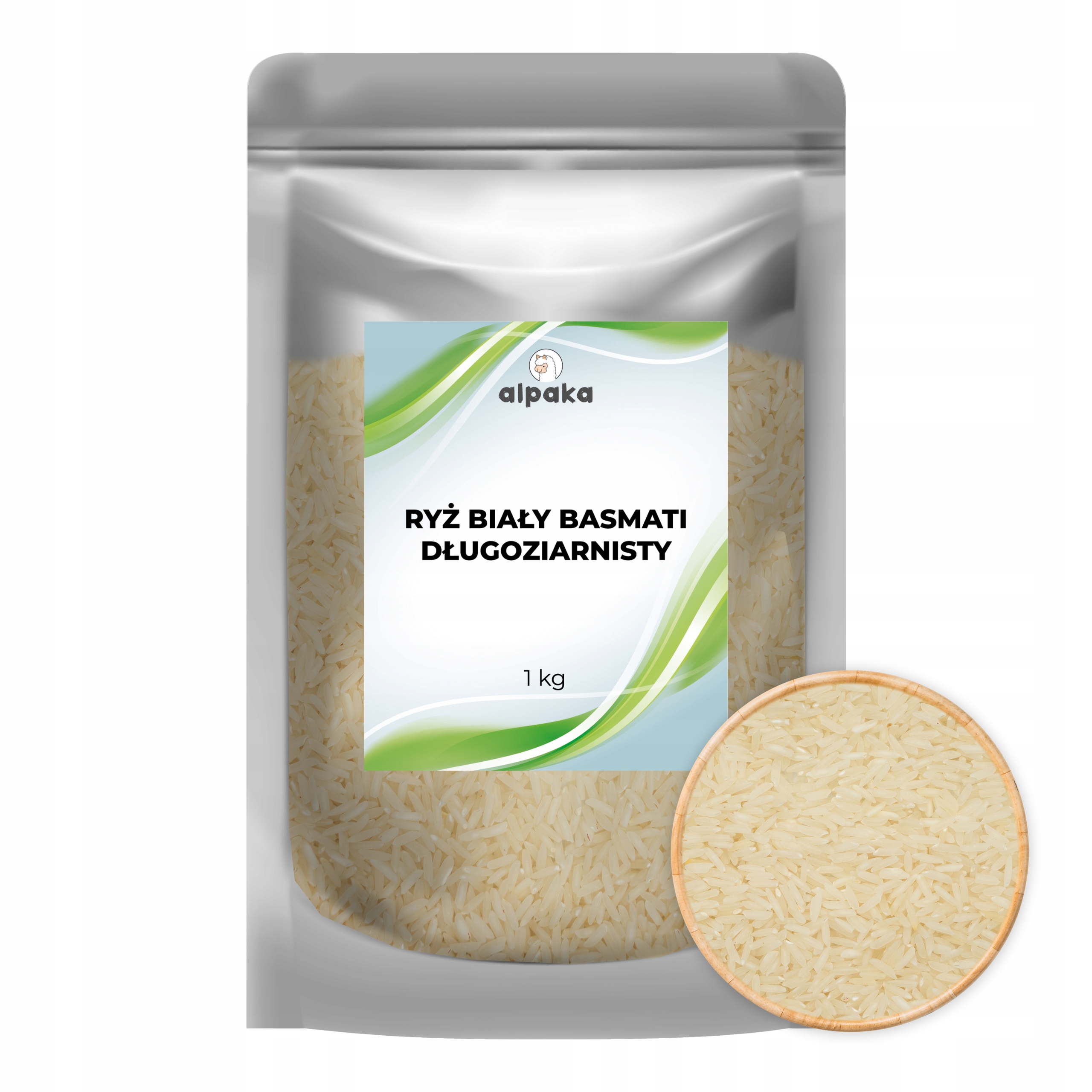 4X Rýže basmati 1 kg Alpaka