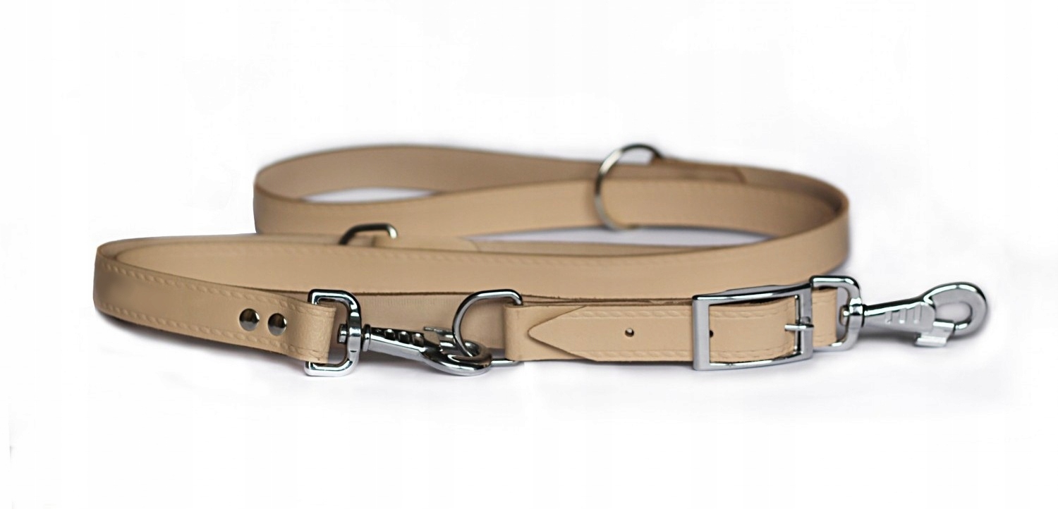 Levně Dino Vodítko kožená nastavitelná 20 mm/200 cm