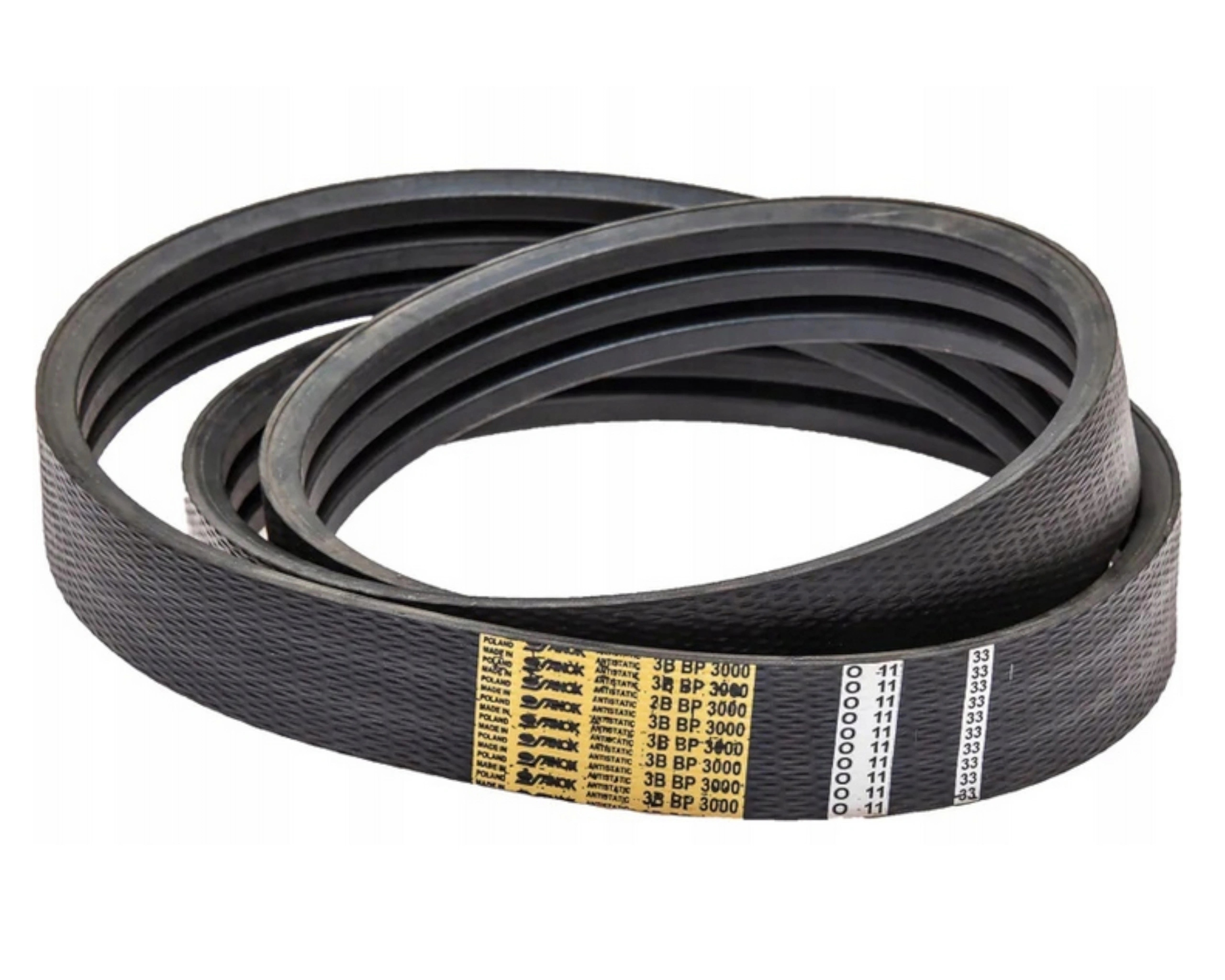 Pás 3HBX16,7X3000 P pro pohon dopravníku kombajnu Bizon Stomil