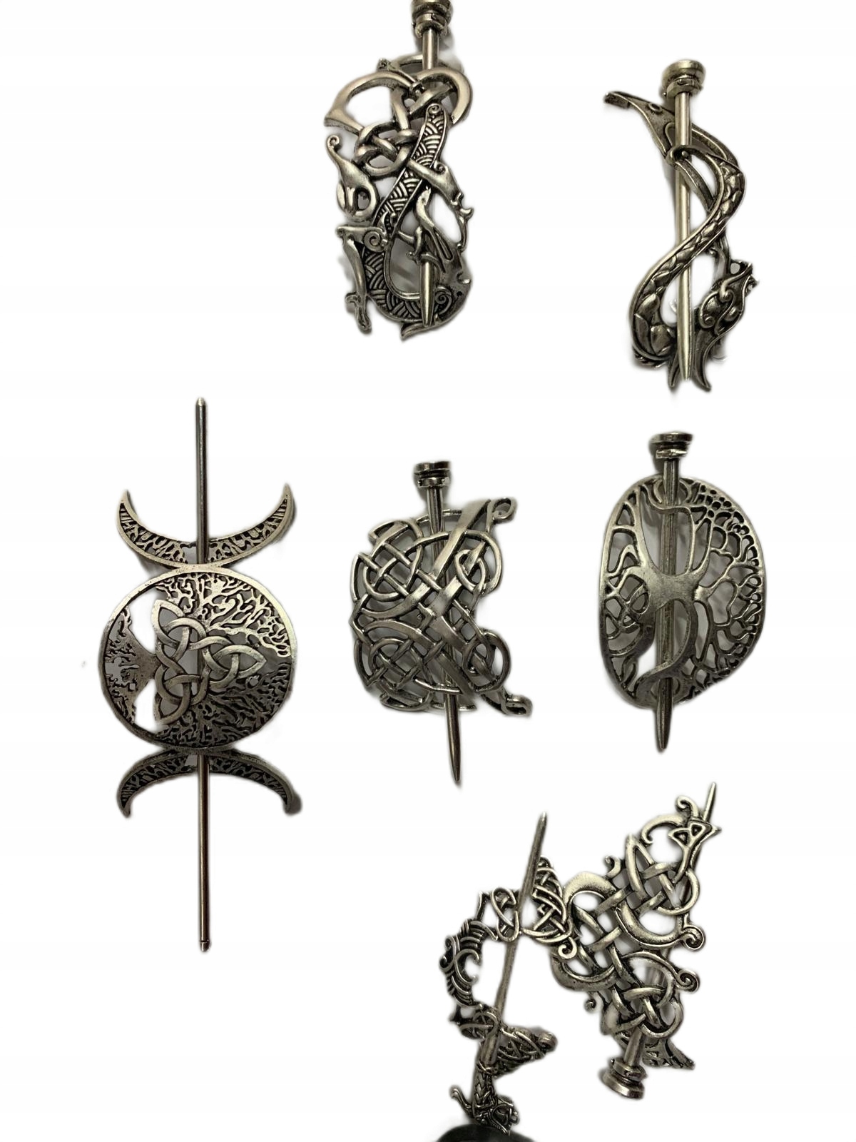 Sada 7 Ozdobných Vsuvek Do Vlasů – Keltský Styl