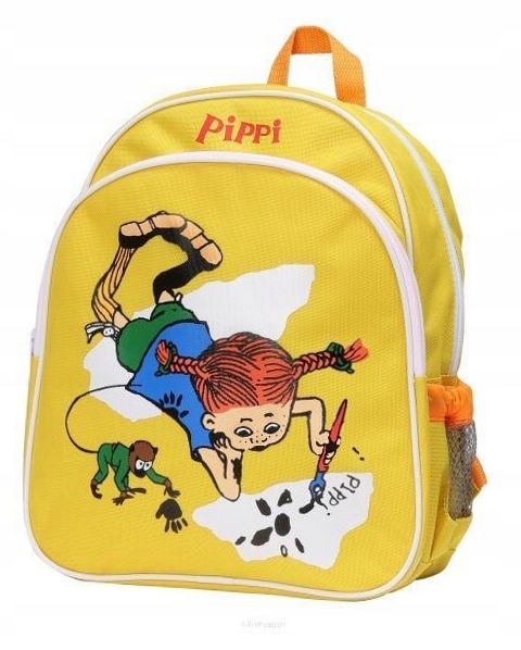 Plecak dla przedszkolaka Pippi żółta
