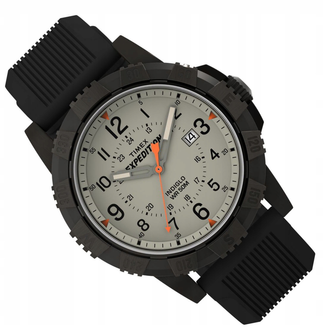 Sportovní Pánské Vodotěsné Hodinky Timex Expedition S Podsvícením TW4B322