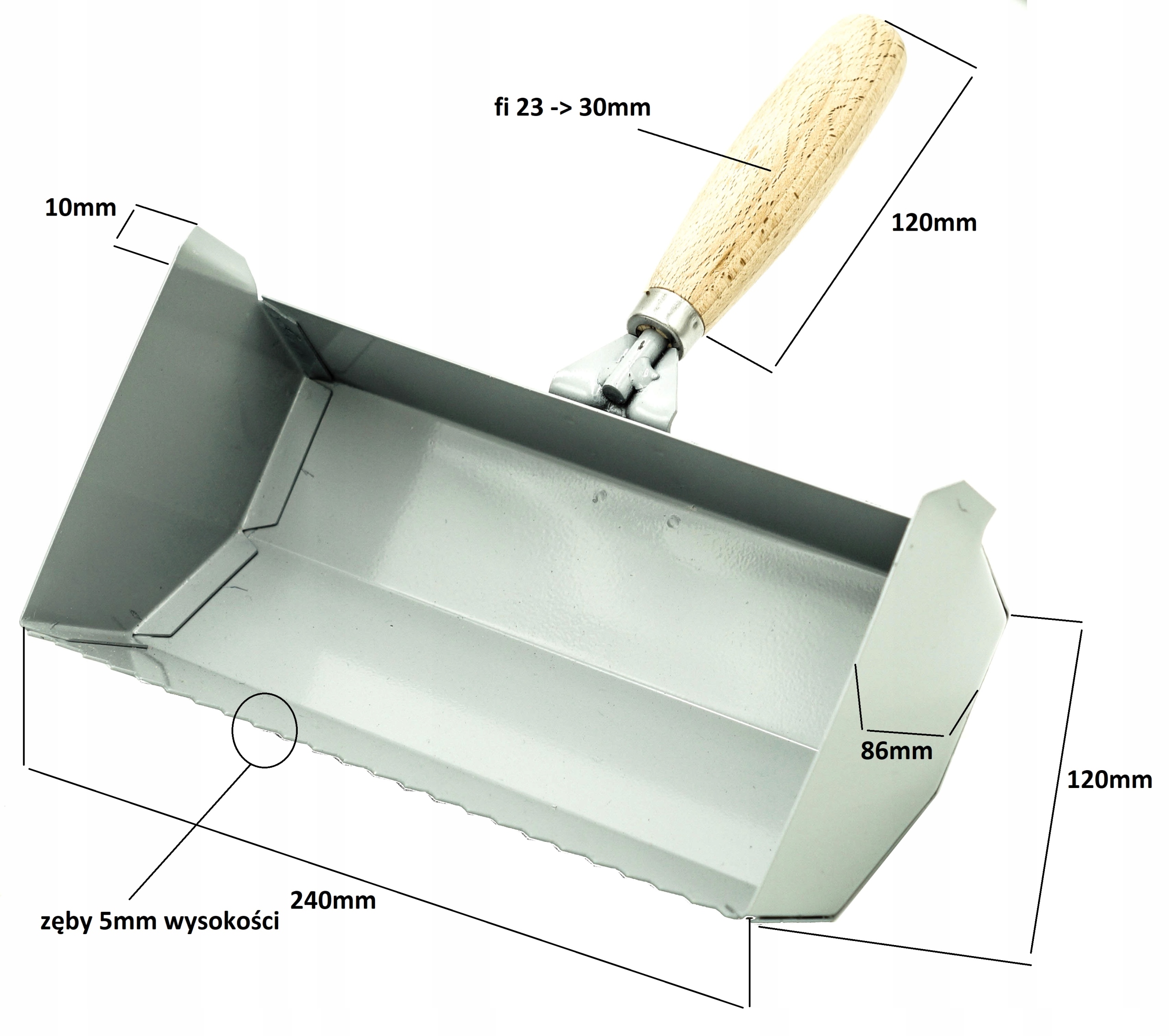 KIELNIA DO BETONU KOMÓRKOWEGO YTONG YTONGA 240 MM Typ kielnia
