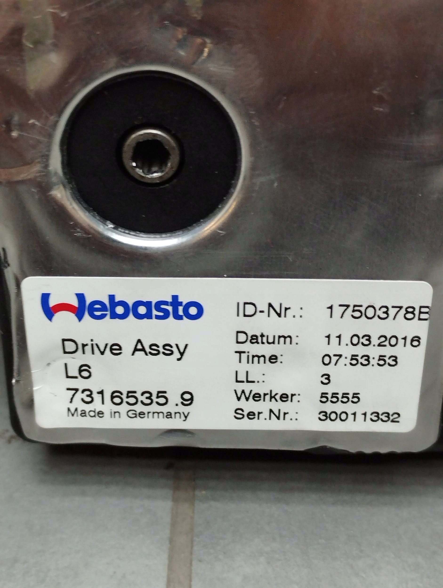 BMW 7 G11 schiebedach dach SZKLANY 8092889