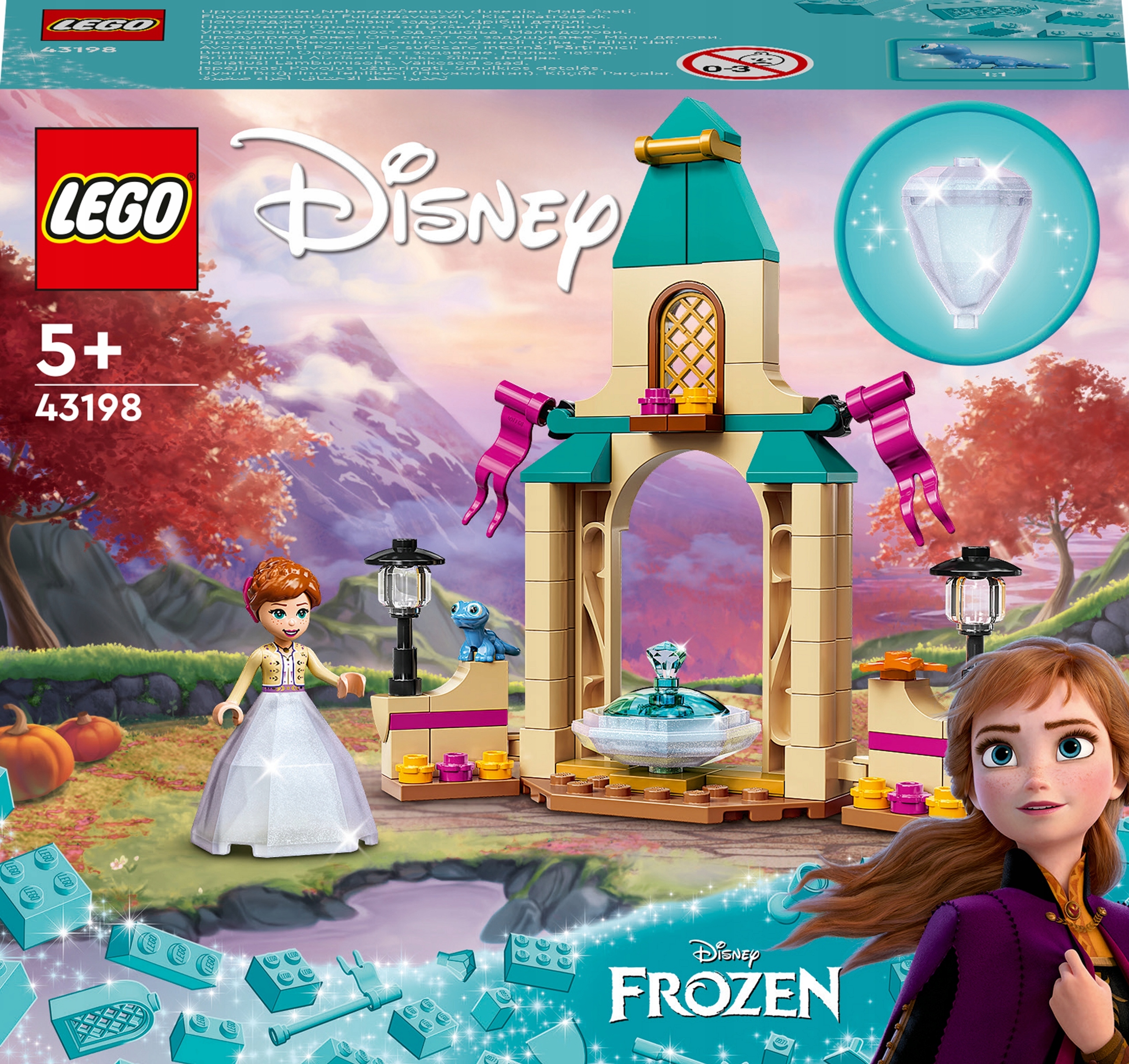 

Lego Frozen Dziedziniec zamku Anny 43198