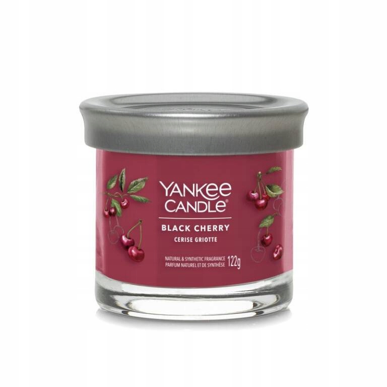 

Black Cherry Yankee Candle świeca tumbler 1 knot