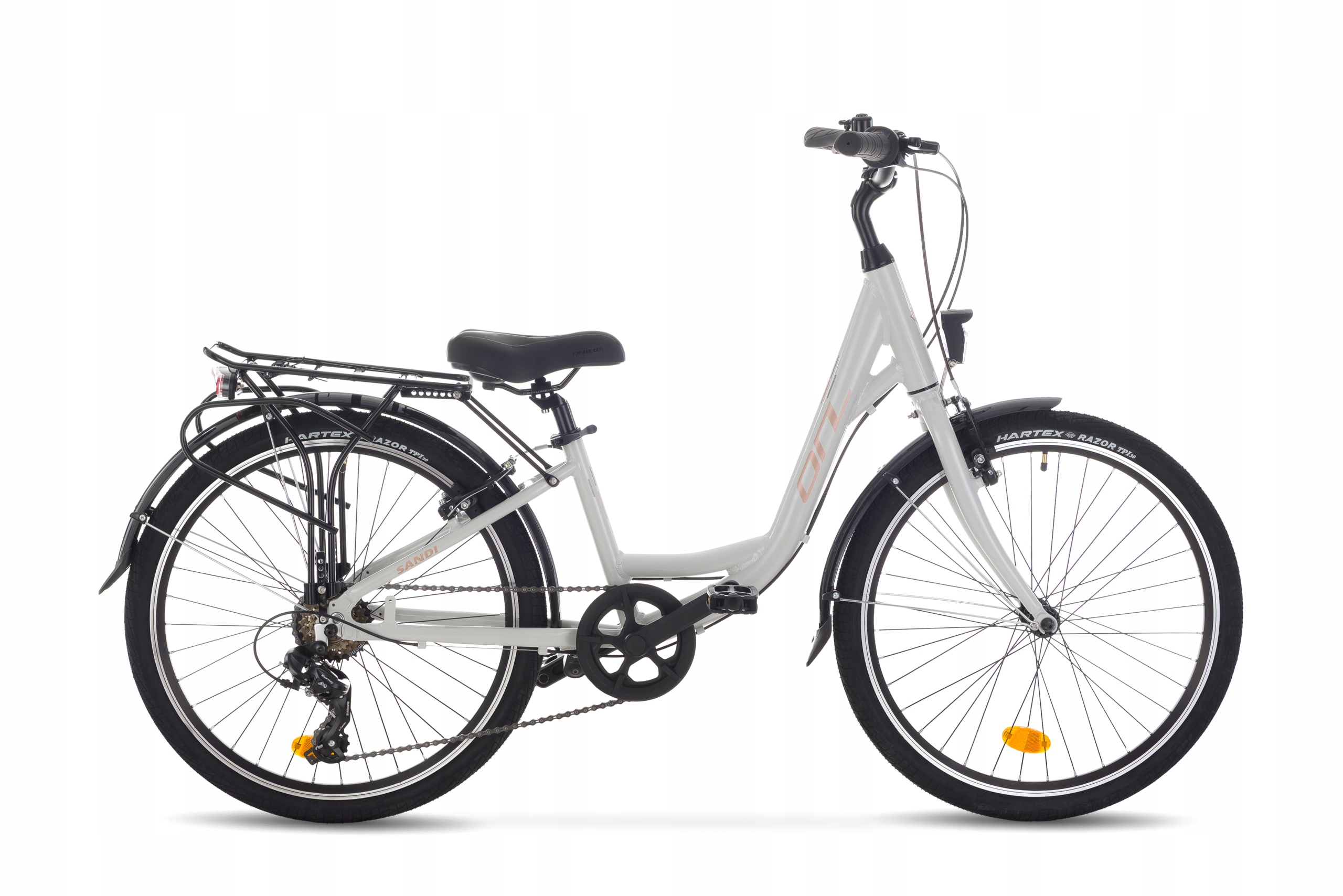 Rower junior Onilus Sandi 24" Popiel-złoty 2026