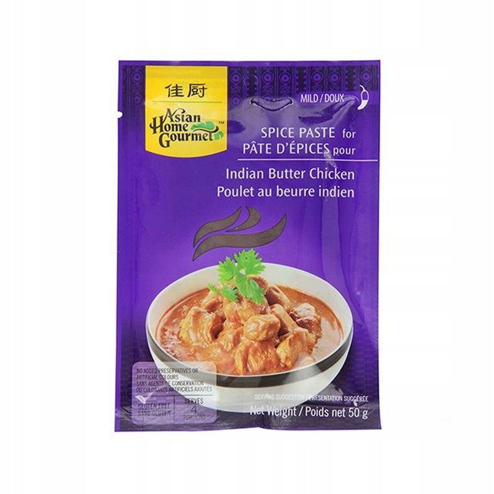 

Pasta do Indyjskiego Dania Butter Chicken 50g Ahg
