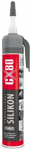 

Silikon -65°C +380°C 210g CX-80 Szary Automat Eko